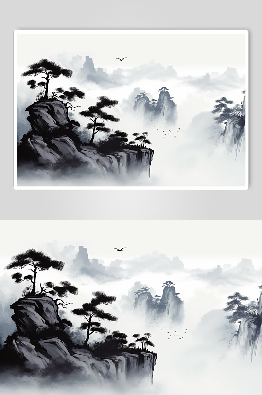 水墨画横版手机版(横屏水墨画视频素材)-第2张图片-QuickQ官网